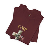 God Money Power Cross Tee — Christian Faith Graphic T‑Shirt