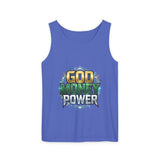 God Money Power Tank Top — Bold Faith & Hustle Graphic Tank
