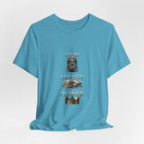 God Money Power- T-Shirt — Stacked Icons Graphic Tee