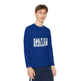 Youth Long Sleeve Tee — GMP "God Money Power" Graphic