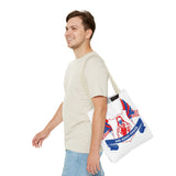 Tote Bag — Patriotic 'God Money Power' Religious Graphic Tote