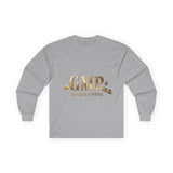 GMP (God • Money • Power) Gold Logo Long Sleeve Tee