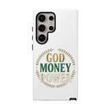 Phone Case — "God Money Power" Inspirational Religious Design