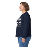 Long Sleeve Tee — GMP God "Money Power" Metallic Logo