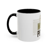 God Money Power Accent Coffee Mug — Motivational Faith & Wealth Ceramic Mug