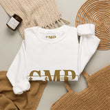 GMP "God Money Power" Crewneck Sweatshirt — Gold Logo Streetwear