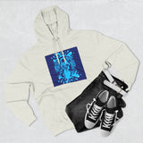 Hoodie - 'God Money Power' Graphic Fleece Pullover