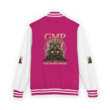 Letterman Jacket — GMP 'God Might Power' Vintage Crest Varsity Jacket