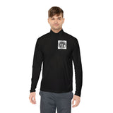 GMP 'God Money Power' Quarter-Zip Pullover