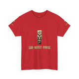 God · Money · Power Tee — GMP Gold Block Logo T-Shirt