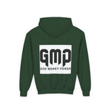 GMP 'God Money Power' Youth Hoodie — Bold Graphic Religious Streetwear