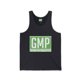 GMP "God Money Power" Tank Top — Green Logo Graphic Tank