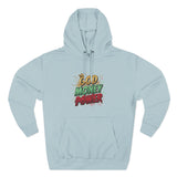 God Money Power Hoodie — Graphic Fleece Pullover with Crown Logo