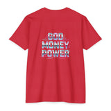 God Money Power Graphic T-Shirt