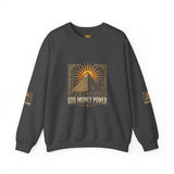 Egyptian Pyramid Sun Graphic Sweatshirt - "Good Morning, Pharaoh" Crewneck