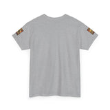Graphic Tee — "God Money Power" Pyramid Vintage Religion Streetwear