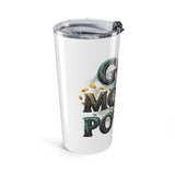20oz Stainless Tumbler - "God Is One Power" Faith Inspirational Travel Cup