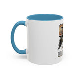GMP ‘God Money Power’ Accent Coffee Mug - Bold Eagle Graphic 11/15oz