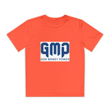 GMP "God Money Power" Youth Tee - Athletic Faith-Based Logo Shirt