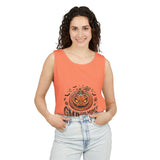 Halloween Pumpkin "GMP God Money Power" Tank Top