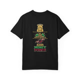 God Money Power T-Shirt — Angel, Stacks of Cash Graphic Tee