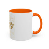 Inspirational Coffee Mug — “Put God First, Hustle for the Money”