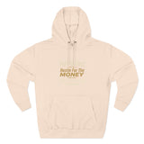 Hoodie — “Put GOD First, Hustle For The MONEY” Motivational Religious Graphic Hoodie