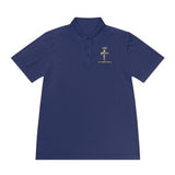 GMP Cross Polo — "God Money Power" Men's Sport Polo