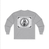 God Money Power Graphic Long Sleeve Tee