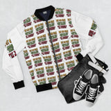 Vintage Grunge 'Put Ya Hands Up' Bomber Jacket