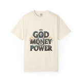 God Money Power T-Shirt — Faith & Hustle Graphic Tee