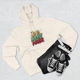 God Money Power Hoodie — Graphic Fleece Pullover with Crown Logo