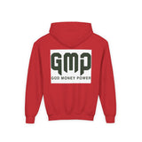 Youth Hoodie — GMP 'God Money Power' Logo Pullover