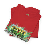 God Money Power Tee — Bold Faith & Wealth Graphic T-Shirt