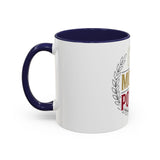 God Money Power Accent Coffee Mug — Inspirational Faith & Success Ceramic Mug (11/15oz)