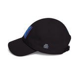 Dad Cap — Blue Sequin Statue Patch Embroidered Baseball Hat