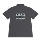 GMP Chrome Logo Men’s Sport Polo — Performance Golf & Work Shirt