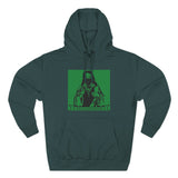 God Money Power Hoodie — Graphic Three-Panel Fleece Pullover
