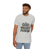 God Money Power T-Shirt — Faith & Hustle Graphic Tee