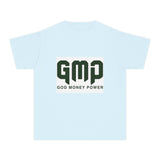 Youth Tee — "GMP (God Money Power)" Graphic Logo Kids Shirt