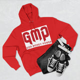 GMP 'God Money Power' Hoodie – Bold Red Logo Fleece Pullover