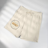 God Money Power Fleece Sweat Shorts — Casual Garment-Dyed Lounge Shorts