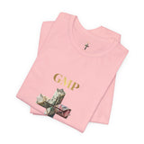 God Money Power Cross Tee — Christian Faith Graphic T‑Shirt