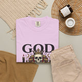 God Money Power- Skull T-Shirt — Gothic Skull Graphic Tee