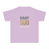 Youth Tee — "GMP GOD" Inspirational Christian Graphic Shirt