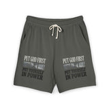 Unisex Garment-Dyed Lightweight Fleece Sweat Shorts