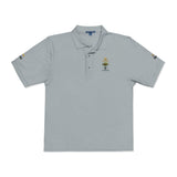 Embroidered Sunflower Polo Shirt