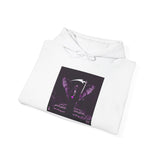 Angel Of Death Hoodie — Purple Gothic Angel Graphic Sweatshirt
