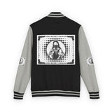 Letterman Jacket — Black & White Vintage Portrait Patch