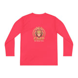 Youth Long Sleeve Tee — Gold Lion 'GMP' Athletic Team Shirt